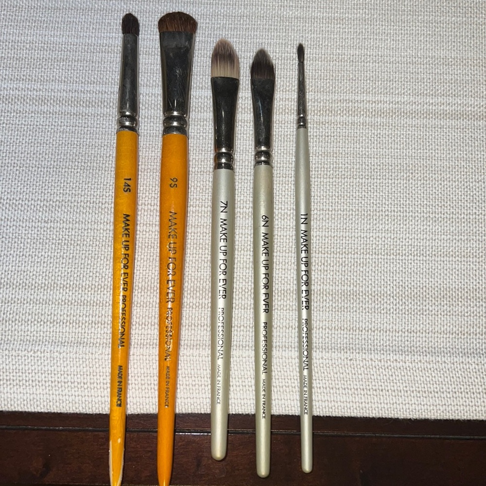 Makeup Forever eye brushes